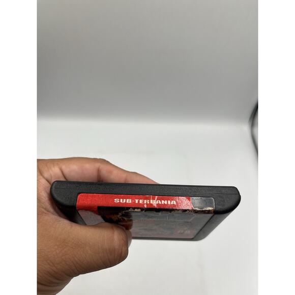 Sub Terrania (Sega Genesis, 1994) With Original Box - Picture 5 of 10